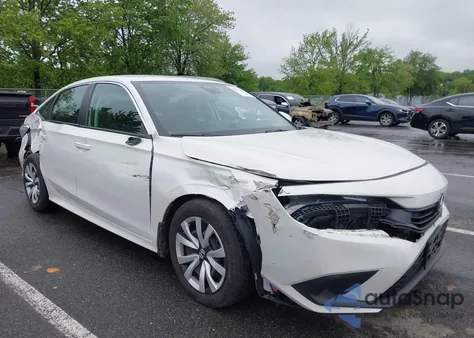 2023 Honda Civic Lx из США, поврежденный, VIN 2HGFE2F21PH565753